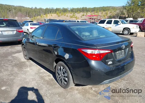 2014 Toyota Corolla Le z USA, uszkodzony, nr VIN 5YFBURHE5EP036720